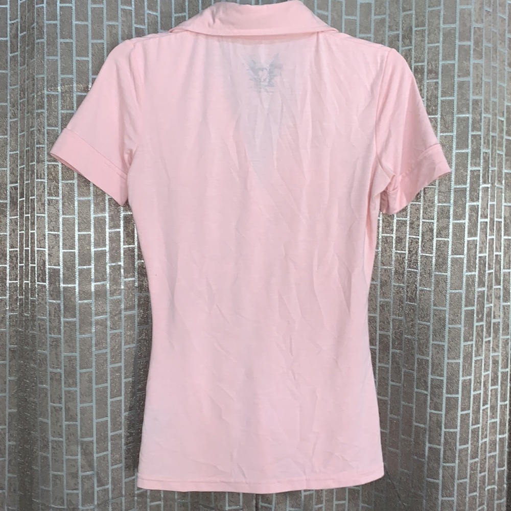 Pink collared T - Picture 3 of 3